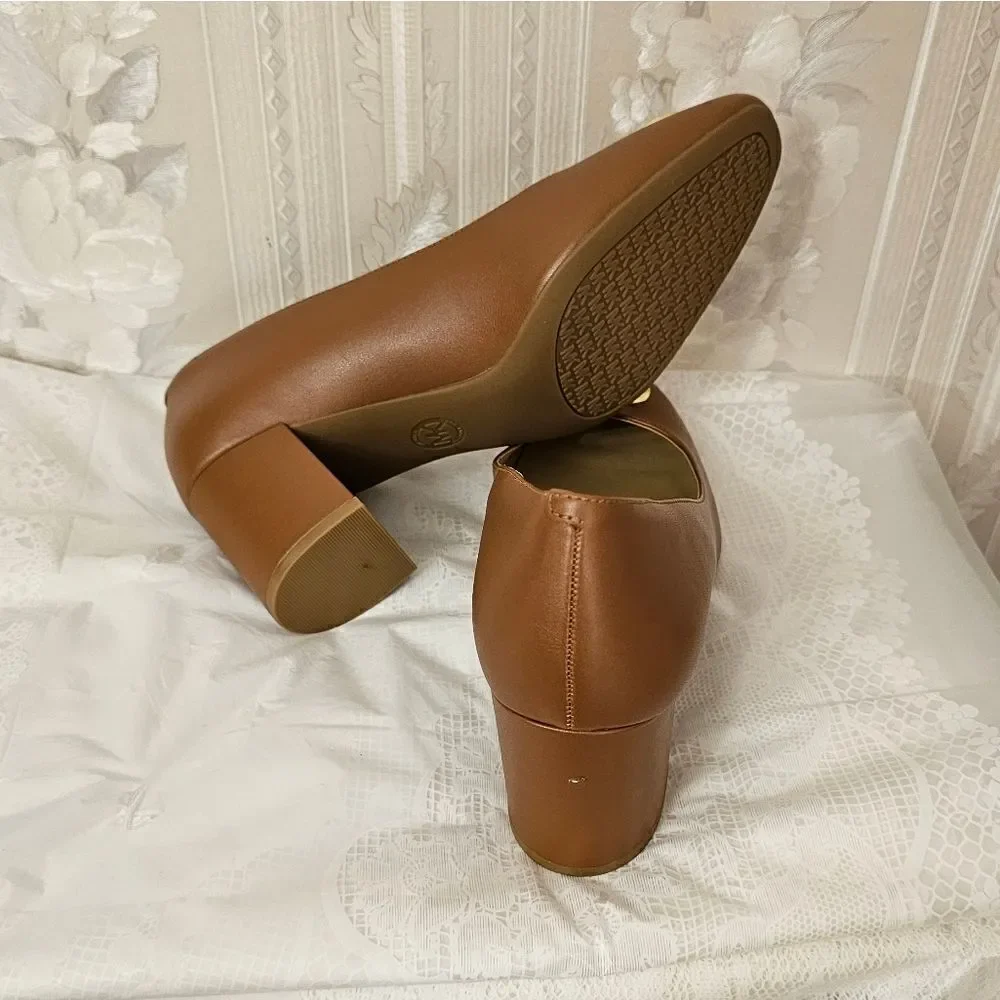 Michael Kors Logo Block Heels New